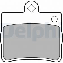 Delphi LP1402 - Brzdové platničky -