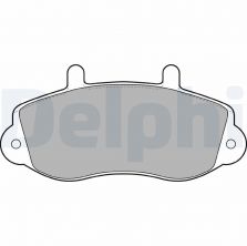 Delphi LP1406 - Brzdové platničky -