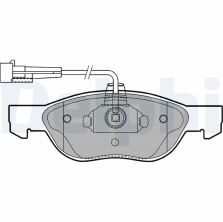 Delphi LP1413 - Brzdové platničky -