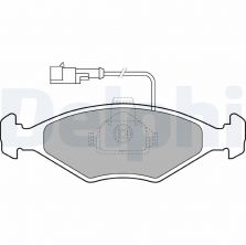 Delphi LP1415 - Brzdové platničky -