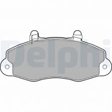 Delphi LP1417 - Brzdové platničky -