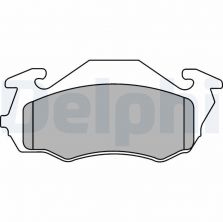 Delphi LP1431 - Brzdové platničky -