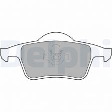 Delphi LP1504 - Brzdové platničky -