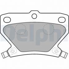 Delphi LP1513 - Brzdové platničky -