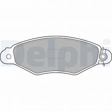 Delphi LP1519 - Brzdové platničky -