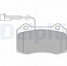 Delphi LP1543 - Brzdové platničky -