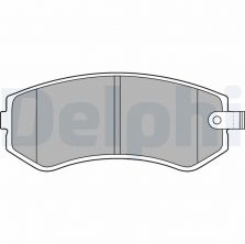 Delphi LP1544 - Brzdové platničky -