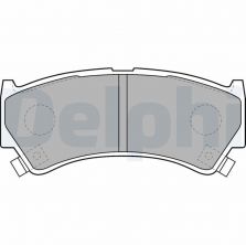 Delphi LP1548 - Brzdové platničky -