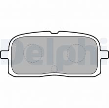 Delphi LP1550 - Brzdové platničky -