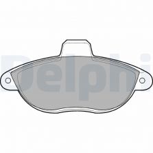 Delphi LP1592 - Brzdové platničky -