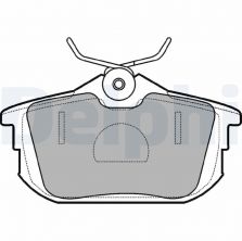 Delphi LP1593 - Brzdové platničky -