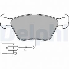 Delphi LP1598 - Brzdové platničky -