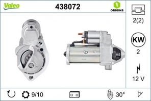 Valeo 438072 - Štartér -