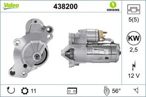 Valeo 438200 - Štartér -