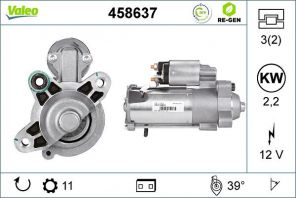Valeo 458637 - Štartér -