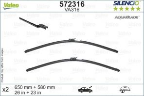 Valeo 572316 - Stieracia lišta -