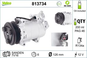 Valeo 813734 - Kompresor -