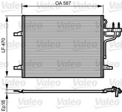Valeo 814185 - Kondenzátor -