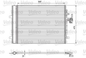 Valeo 814318 - Kondenzátor -