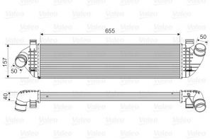 Valeo 818571 - Chladič plniaceho vzduchu -