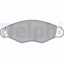 Delphi LP1610 - Brzdové platničky -