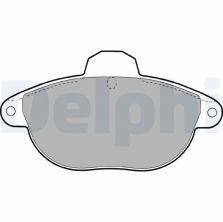 Delphi LP1611 - Brzdové platničky -