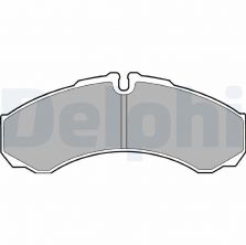 Delphi LP1616 - Brzdové platničky -