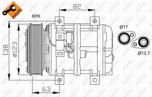 NRF 32112 - Kompresor -