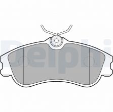 Delphi LP1624 - Brzdové platničky -