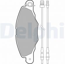 Delphi LP1629 - Brzdové platničky -