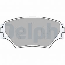 Delphi LP1632 - Brzdové platničky -