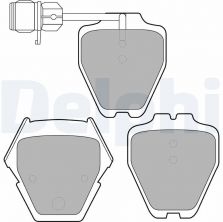 Delphi LP1633 - Brzdové platničky -