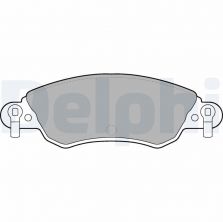 Delphi LP1656 - Brzdové platničky -