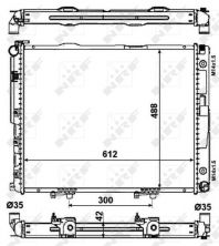 NRF 53786 - Chladič vody -