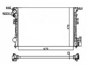 NRF 58958A - Chladič vody -