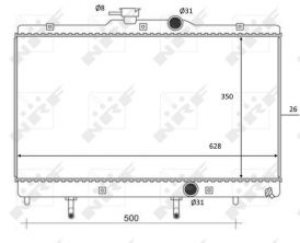 NRF 59078 - Chladič vody -