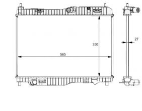 NRF 59134 - Chladič vody -