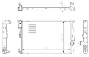 NRF 59228 - Chladič vody -