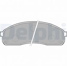 Delphi LP1671 - Brzdové platničky -