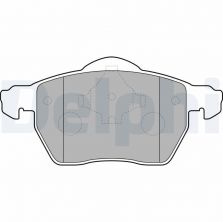 Delphi LP1687 - Brzdové platničky
