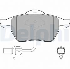 Delphi LP1706 - Brzdové platničky