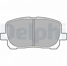 Delphi LP1711 - Brzdové platničky