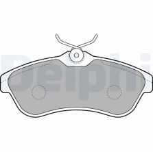 Delphi LP1715 - Brzdové platničky