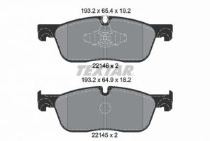 Textar 2214601 - Brzdové platničky -