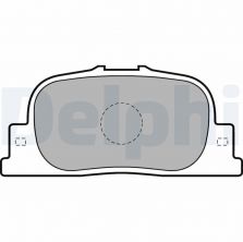 Delphi LP1740 - Brzdové platničky