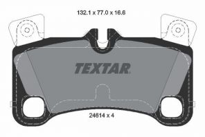 Textar 2461401 - Brzdové platničky -