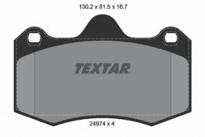 Textar 2497401 - Brzdové platničky -