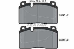 Textar 2564301 - Brzdové platničky -