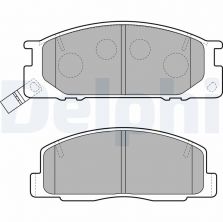 Delphi LP1758 - Brzdové platničky