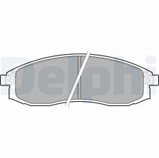 Delphi LP1759 - Brzdové platničky